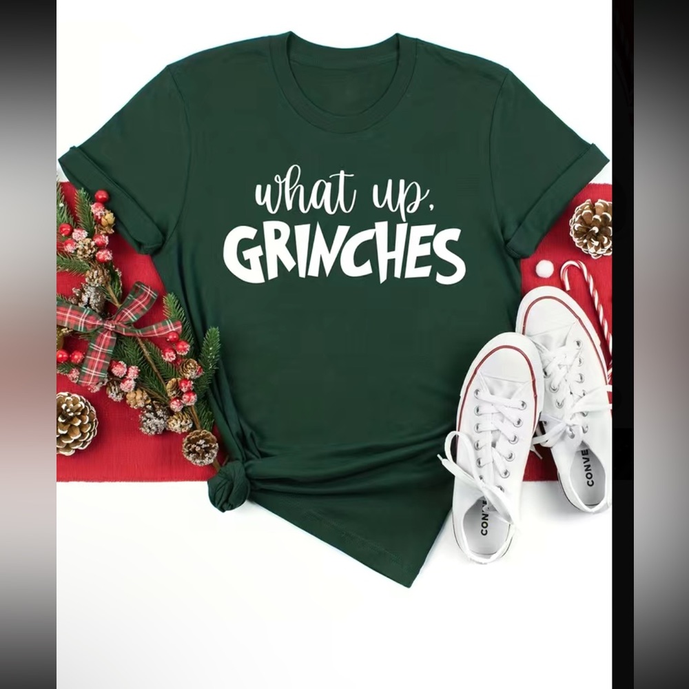 NWT What Up Grinches TShirt Sz6